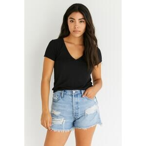Levi's Cutoff Button Fly Jean Shorts